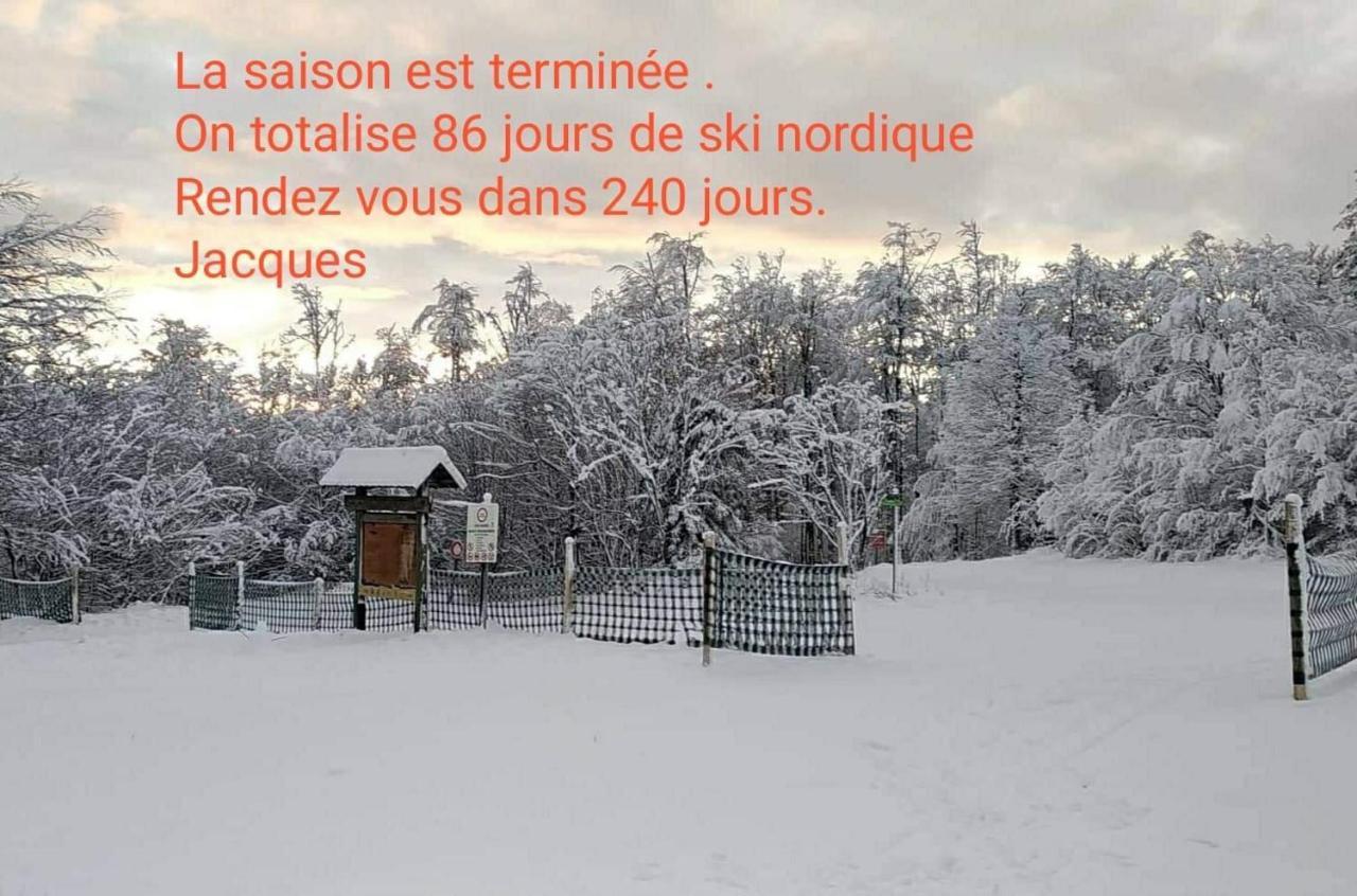 Maison Independante De Montagne En Alsace Bellefosse Luaran gambar