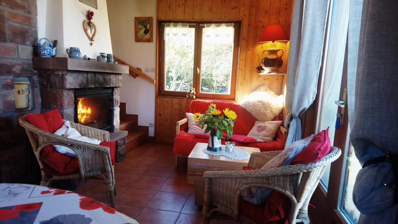 Maison Independante De Montagne En Alsace Bellefosse Luaran gambar