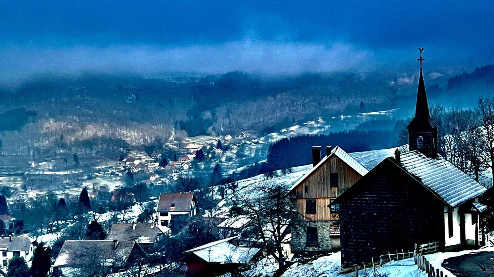 Maison Independante De Montagne En Alsace Bellefosse Luaran gambar