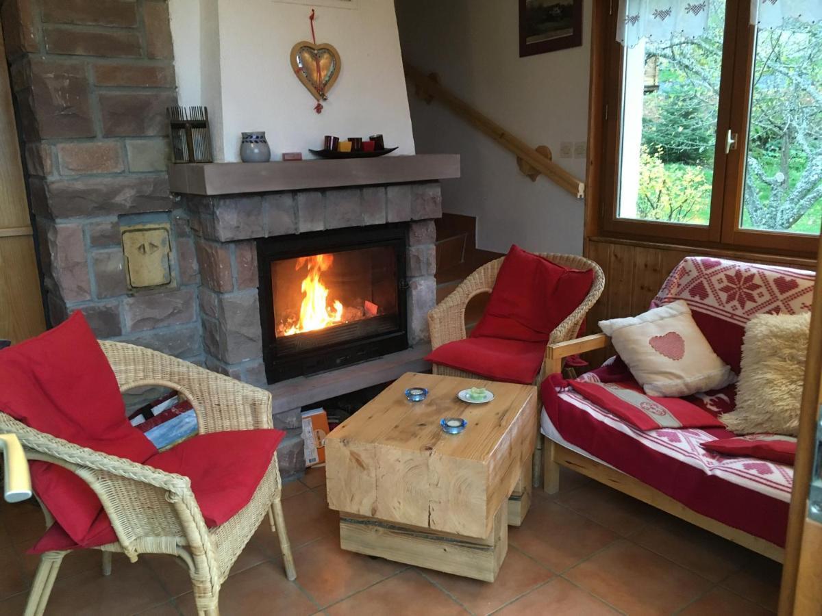 Maison Independante De Montagne En Alsace Bellefosse Luaran gambar